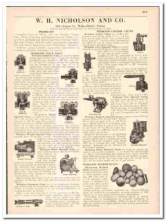 W H Nicholson Company 1942 vintage industrial catalog steam traps W H Nicholson Company 1942 vintage industrial catalog steam traps