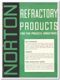 Norton Company 1942 vintage industrial catalog refractory products