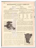 Richardson Scale Company 1942 vintage industrial catalog weighing Richardson Scale Company 1942 vintage industrial catalog weighing