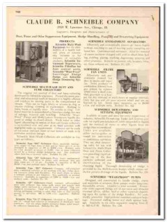 Claude B Schneible Company 1942 vintage industrial catalog dust fume Claude B Schneible Company 1942 vintage industrial catalog dust fume