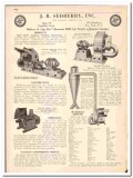J B Sedberry Inc 1942 vintage industrial catalog Bossert Jay Bee