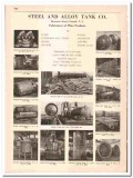 Steel Alloy Tank Company 1942 vintage industrial catalog fabricators