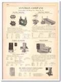 Syntron Company 1942 vintage industrial catalog Processing Equipment
