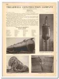 Treadwell Construction Company 1942 vintage industrial catalog process