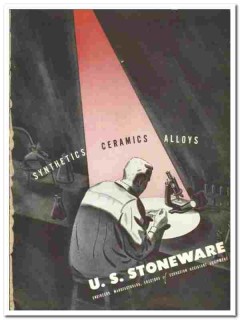 U S Stoneware Company 1942 vintage industrial catalog corrosion resist U S Stoneware Company 1942 vintage industrial catalog corrosion resist