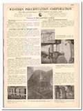 Western Precipitation Corp 1942 vintage industrial catalog dust fume Western Precipitation Corp 1942 vintage industrial catalog dust fume