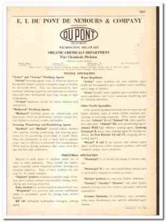 E I Du Pont De Nemours Company 1942 vintage chemical catalog industry E I Du Pont De Nemours Company 1942 vintage chemical catalog industry