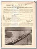 Freeport Sulphur Company 1942 vintage chemical catalog industrial Freeport Sulphur Company 1942 vintage chemical catalog industrial