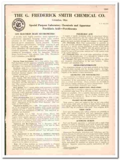 G Frederick Smith Chemical Company 1942 vintage industrial catalog G Frederick Smith Chemical Company 1942 vintage industrial catalog
