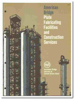 United States Steel 1964 vintage metal catalog American Bridge United States Steel 1964 vintage metal catalog American Bridge