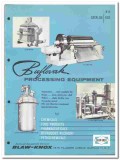 Blaw-Knox Company 1964 vintage industrial catalog Buflovak processing Blaw-Knox Company 1964 vintage industrial catalog Buflovak processing