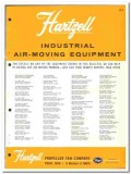 Hartzell Propeller Fan Company 1964 vintage heating catalog blowers