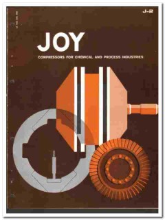 Joy Mfg Company 1964 vintage industrial catalog compressors chemical