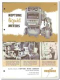 Neptune Meter Company 1964 vintage industrial catalog liquid Neptune Meter Company 1964 vintage industrial catalog liquid