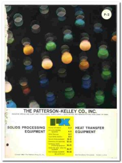 Patterson-Kelley Company 1964 vintage industrial catalog processing Patterson-Kelley Company 1964 vintage industrial catalog processing