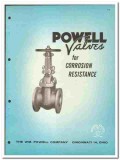 Wm Powell Company 1964 vintage industrial catalog valves corrosion Wm Powell Company 1964 vintage industrial catalog valves corrosion