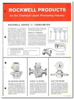 Rockwell Mfg Company 1964 vintage industrial catalog liquid processing Rockwell Mfg Company 1964 vintage industrial catalog liquid processing