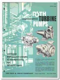Roy E Roth Company 1964 vintage industrial catalog turbine pumps Roy E Roth Company 1964 vintage industrial catalog turbine pumps