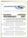Sharples Corp 1964 vintage industrial catalog centrifuge equipment