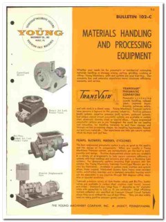 Young Machinery Company 1964 vintage industrial catalog processing Young Machinery Company 1964 vintage industrial catalog processing