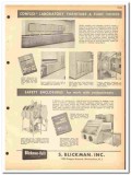 S Blickman Inc 1964 vintage industrial catalog Conflex lab furniture S Blickman Inc 1964 vintage industrial catalog Conflex lab furniture