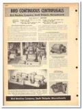 Bird Machine Company 1964 vintage industrial catalog Centrifugals Bird Machine Company 1964 vintage industrial catalog Centrifugals