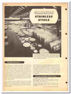 G O Carlson Inc 1964 vintage industrial catalog Stainless Steel G O Carlson Inc 1964 vintage industrial catalog Stainless Steel