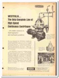 Centrico Inc 1964 vintage industrial catalog Westfalia Separator