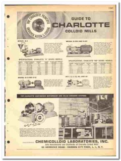 Chemicolloid Laboratories Inc 1964 vintage industrial catalog mills Chemicolloid Laboratories Inc 1964 vintage industrial catalog mills