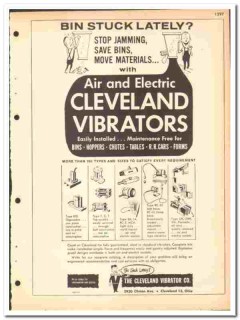 Cleveland Vibrator Company 1964 vintage industrial catalog bins hopper Cleveland Vibrator Company 1964 vintage industrial catalog bins hopper