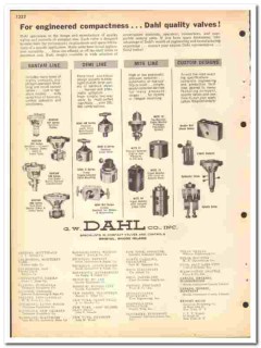 G W Dahl Company 1964 vintage industrial catalog valves controls G W Dahl Company 1964 vintage industrial catalog valves controls