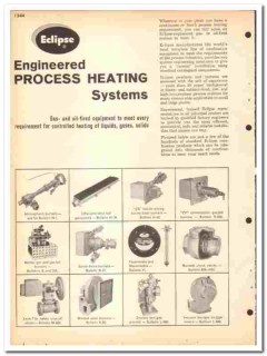 Eclipse Fuel Engineering Company 1964 vintage heating catalog process Eclipse Fuel Engineering Company 1964 vintage heating catalog process