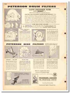 Peterson Filters Engineering Company 1964 vintage industrial catalog Peterson Filters Engineering Company 1964 vintage industrial catalog
