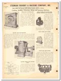 Stedman Foundry Machine Company 1964 vintage industrial catalog