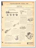 Toledo-Beaver Tools Inc 1964 vintage industrial catalog pipe tubing Toledo-Beaver Tools Inc 1964 vintage industrial catalog pipe tubing