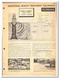 Yeomans Brothers Company 1964 vintage catalog waste treatment Yeomans Brothers Company 1964 vintage catalog waste treatment