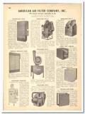 American Air Filter Company 1948 vintage industrial catalog dust