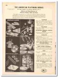 American Platinum Works 1948 vintage industrial catalog chemical