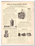 American Water Softener Company 1948 vintage industrial catalog