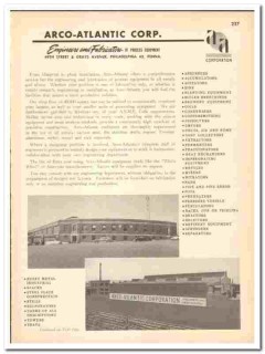 Arco-Atlantic Corp 1948 vintage industrial catalog process fabricators Arco-Atlantic Corp 1948 vintage industrial catalog process fabricators