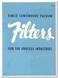 Eimco Corp 1948 vintage industrial catalog filters drum disc top-feed Eimco Corp 1948 vintage industrial catalog filters drum disc top-feed