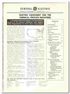 General Electric Company 1948 vintage industrial catalog process General Electric Company 1948 vintage industrial catalog process