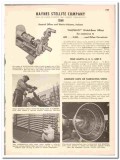 Haynes Stellite Company 1948 vintage industrial catalog Hastelloy Haynes Stellite Company 1948 vintage industrial catalog Hastelloy