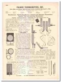Palmer Thermometers Inc 1948 vintage industrial catalog Red-Mercury 