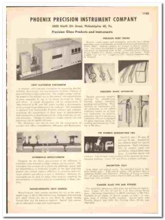 Phoenix Precision Instrument Company 1948 vintage industrial catalog Phoenix Precision Instrument Company 1948 vintage industrial catalog