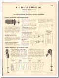 H K Porter Company 1948 vintage industrial catalog process mixers mill
