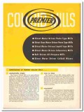 Premier Mill Corp 1948 vintage industrial catalog Colloid mixers Premier Mill Corp 1948 vintage industrial catalog Colloid mixers