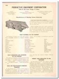 Productive Equipment Corp 1948 vintage industrial catalog vibrating