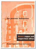 Revere Copper Brass Inc 1948 vintage metal catalog process industries