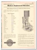 Sparkler Mfg Company 1948 vintage industrial catalog Horizontal Filter Sparkler Mfg Company 1948 vintage industrial catalog Horizontal Filter